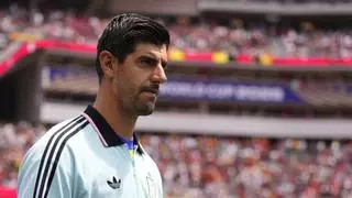 Alarma en Bélgica: ¡Courtois, lesionado!