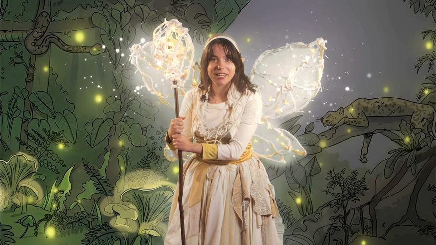 La fada Belluerna es presenta als infants de Manresa