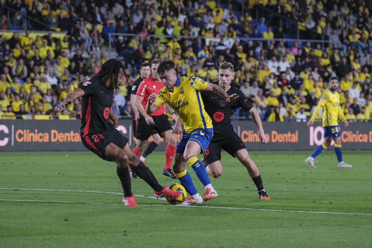 El partido UD Las Palmas-FC Barcelona, en imágenes (0-2)