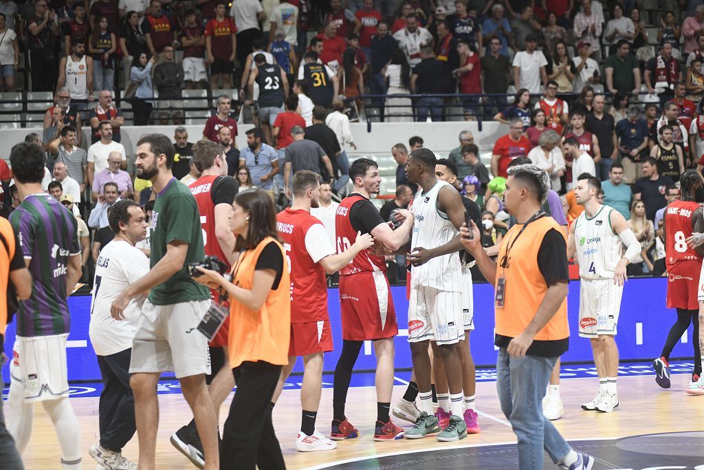 Todas las imágenes de la semifinal de la Supecopa entre el UCAM Murcia y el Unicaja