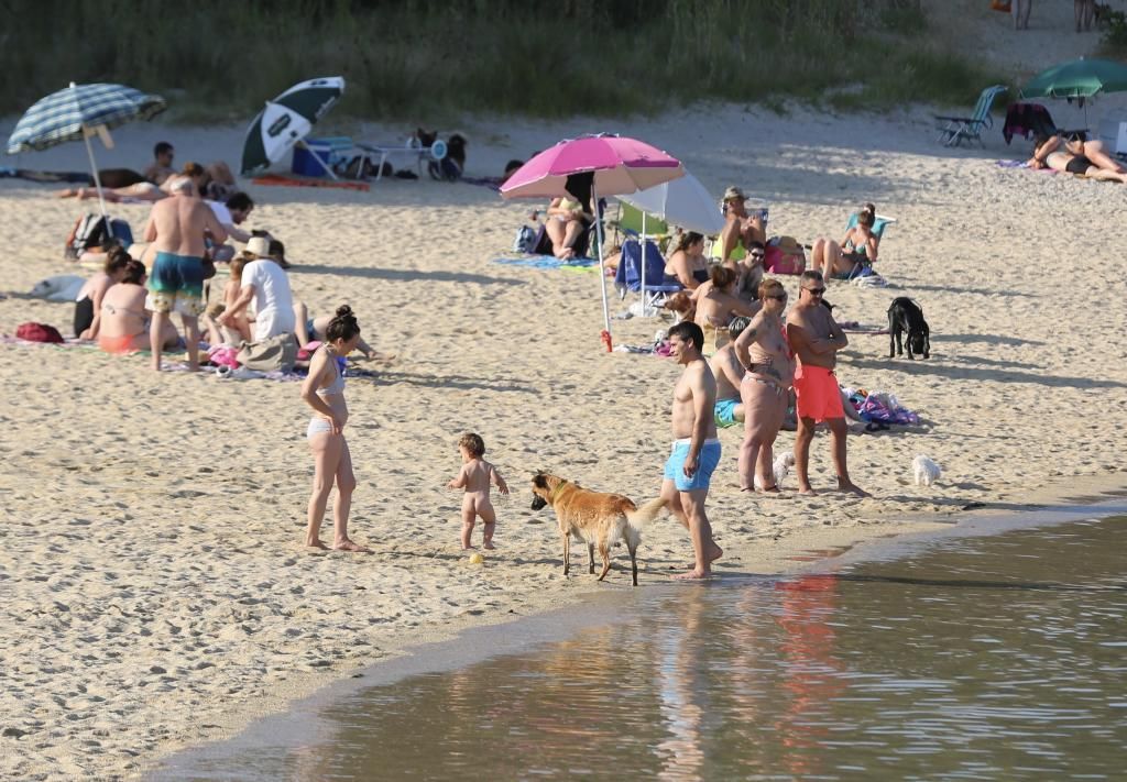 Playa de O Espiño, en O Grove.