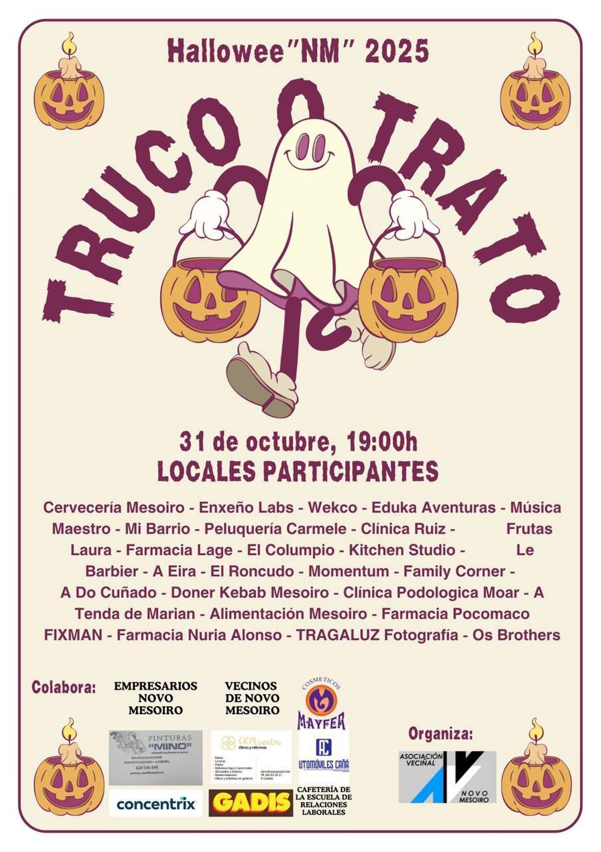 Truco o trato en Novo Mesoiro