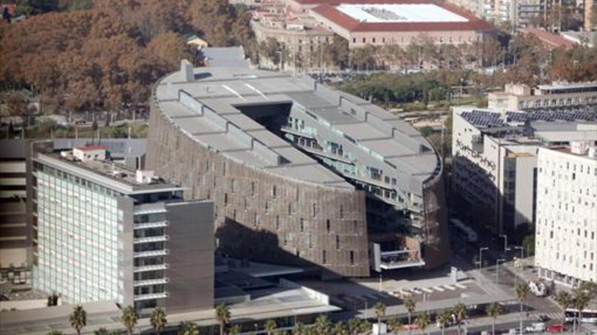 Edificio del PRBB en la Barceloneta, donde se instalará el EMBL.