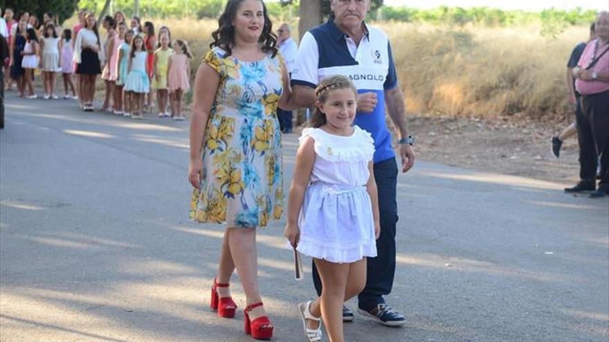 Acto festero en la ermita Fadrell