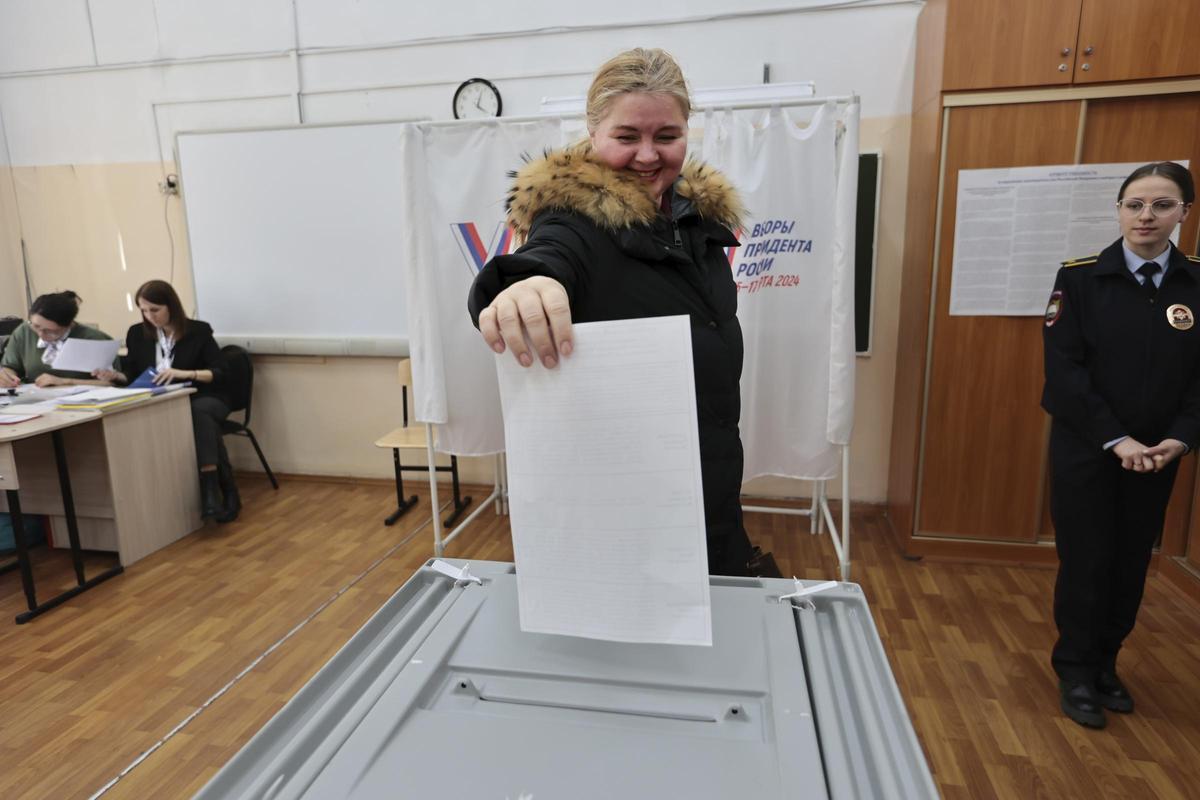 Primera jornada electoral de las elecciones presidenciales rusas