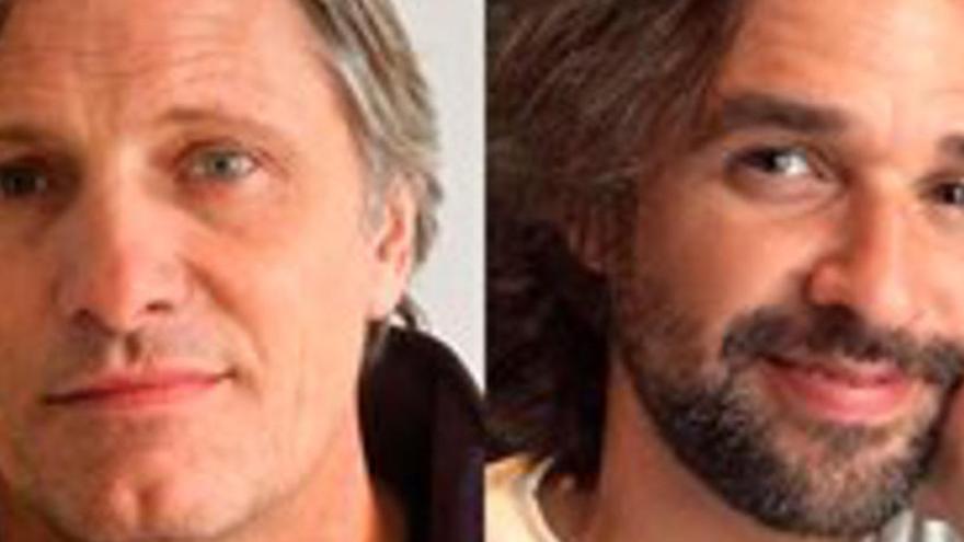 Viggo Mortensen i Rafel Plana.