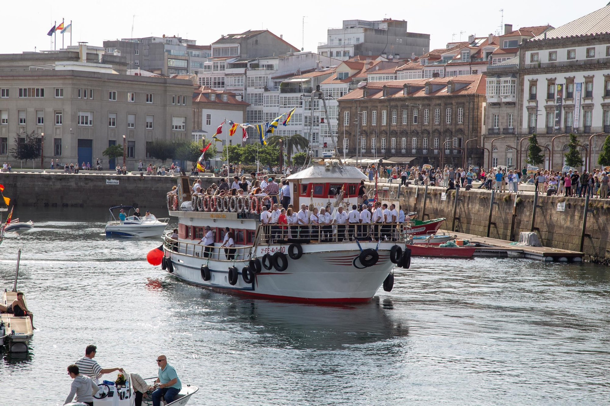Procesión del Carmen en A Coruña