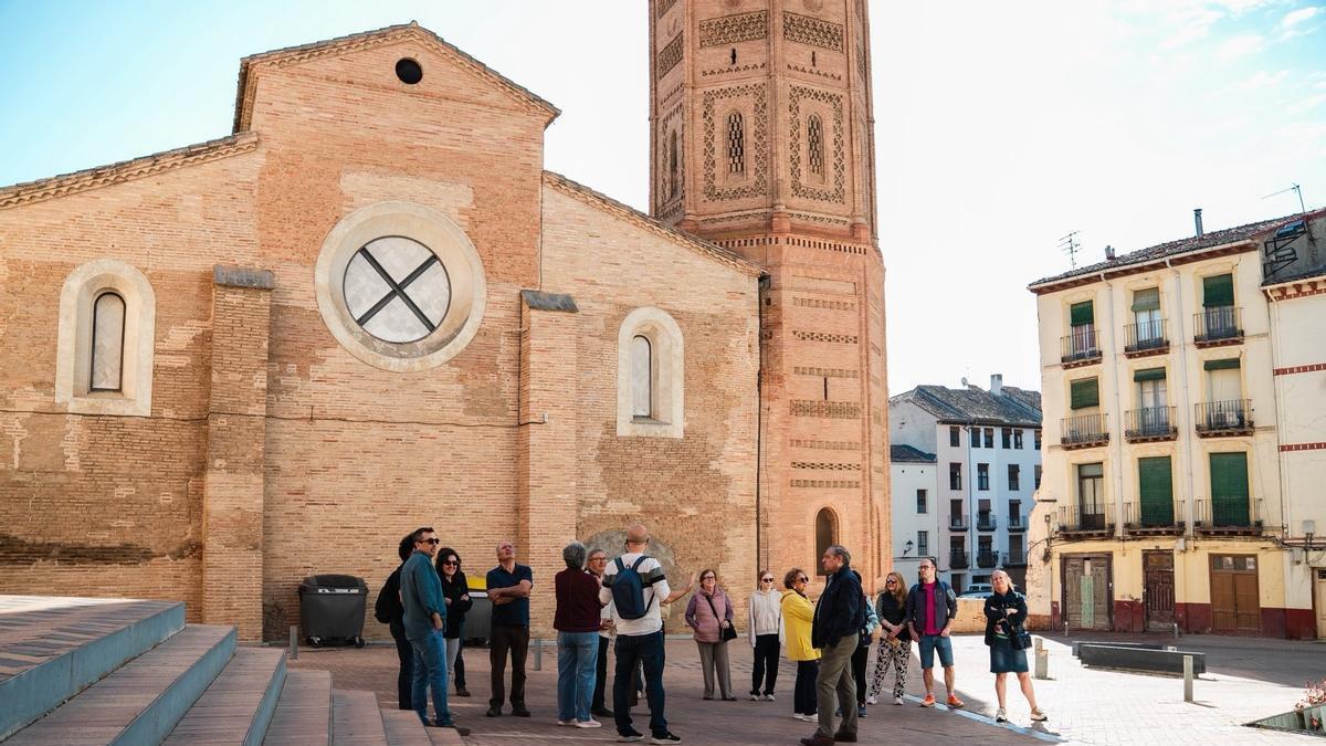 Una de las visitas guiadas a la judería de Calatayud.