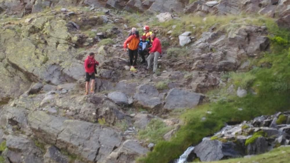 Rescate en Sierra Nevada