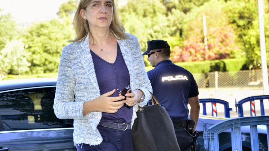 Visto para sentencia el juicio de la Infanta Cristina que renuncia a su turno de última palabra