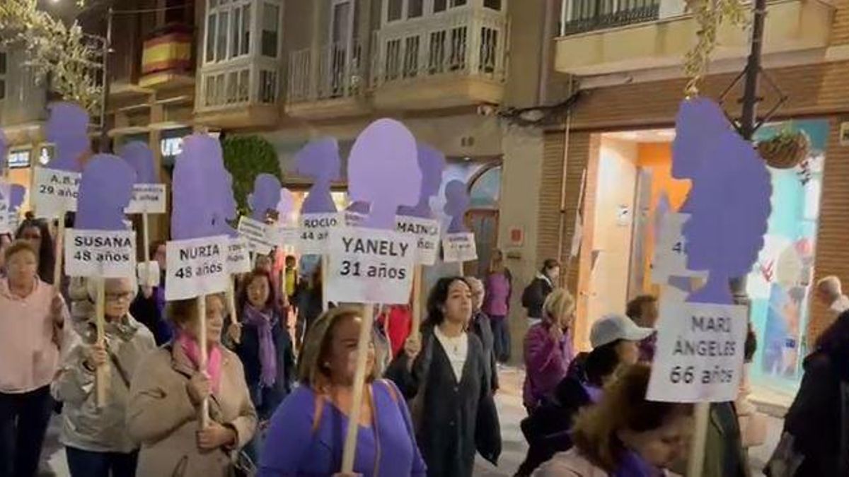 Manifestación 25N Cartagena