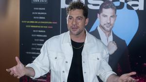 El cantante David Bisbal durante una entrevista para Europa Press, a 14 de junio de 2023, en Madrid (España). La entrevista se ha realizado con motivo de su gira ‘Me siento vivo’  y el lanzamiento del sencillo Ay ay ay.