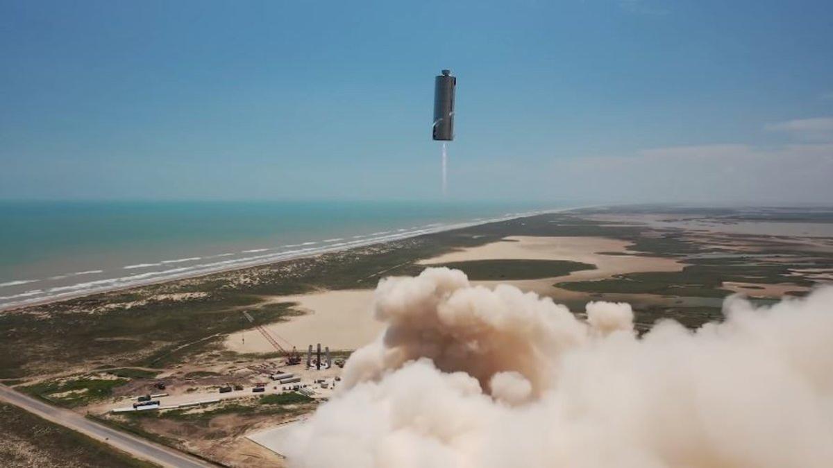 SpaceX realiza un test de vuelo del Starship