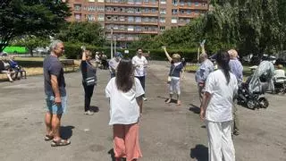 El barrio gijonés de Laviada hace comunidad con su feria de la salud: "Ha superado las expectativas"