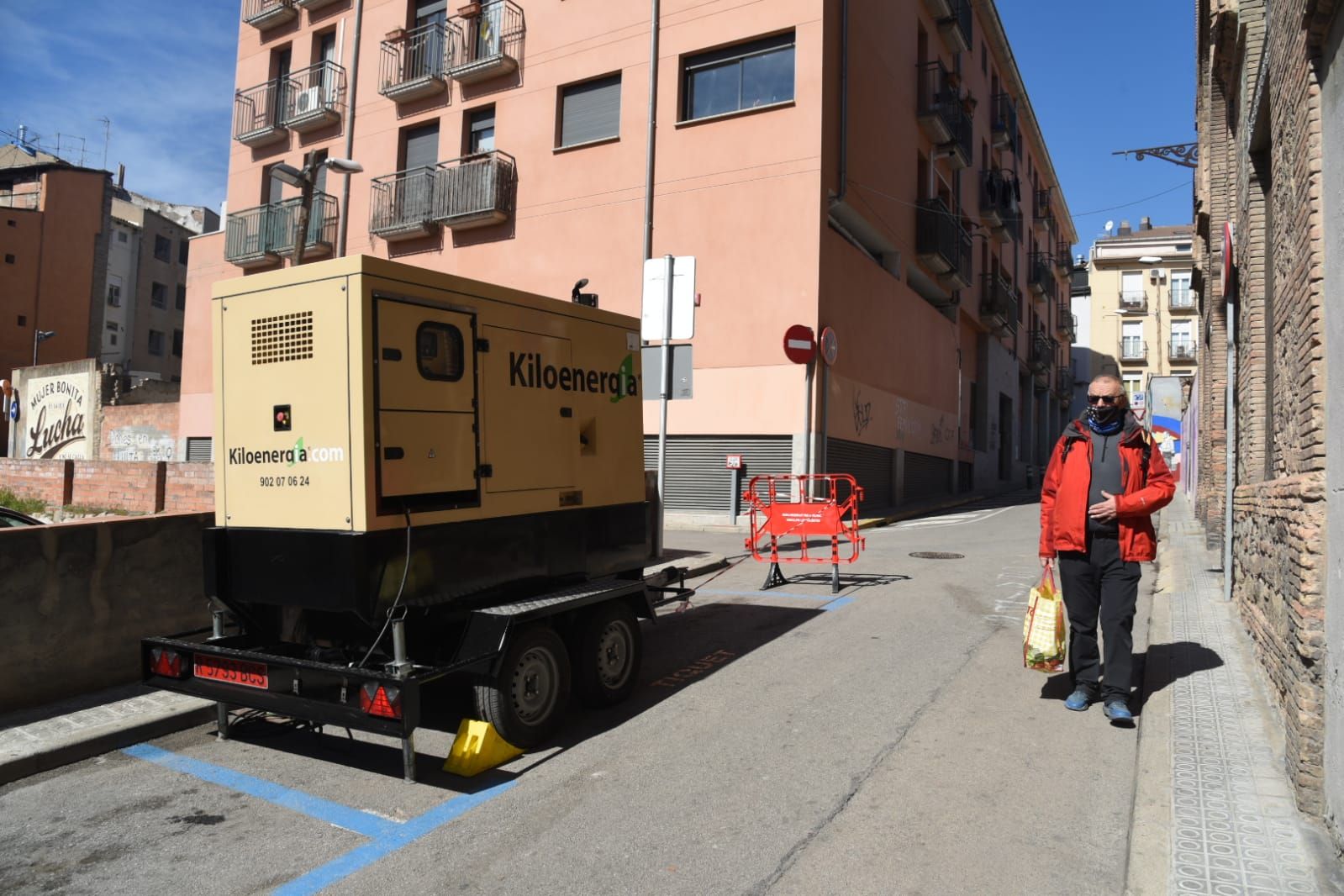 Gravació a Manresa de la sèrie 'Tú también lo harías' de David Victori