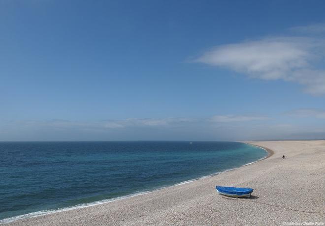 Chesil Beach, en la Costa Jurásica