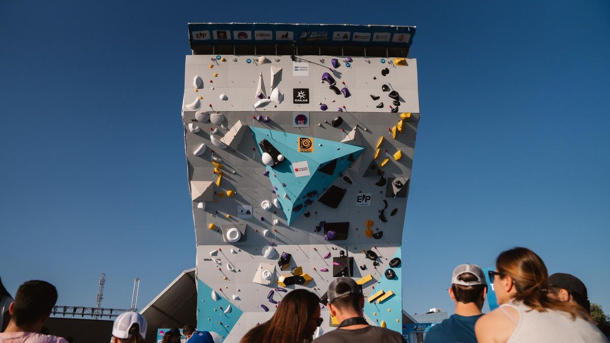 Este viernes han dado comienzo las clasificatorias de la IFSC Climbing World Cup Comunidad de Madrid 2025.