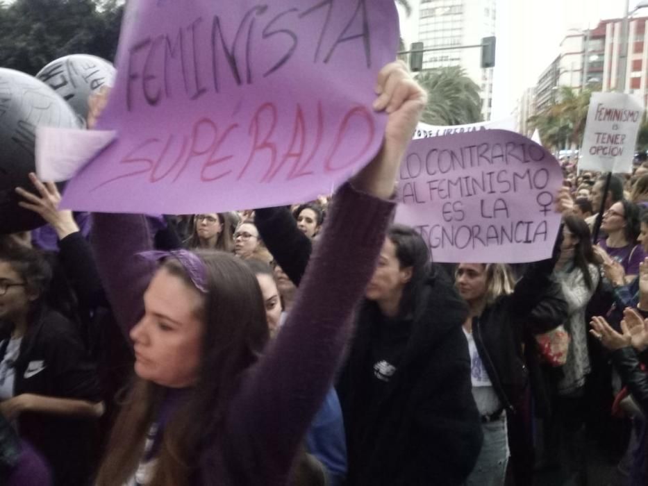 8M - Manifestación del Día de la Mujer en Las Palmas de Gran Canaria