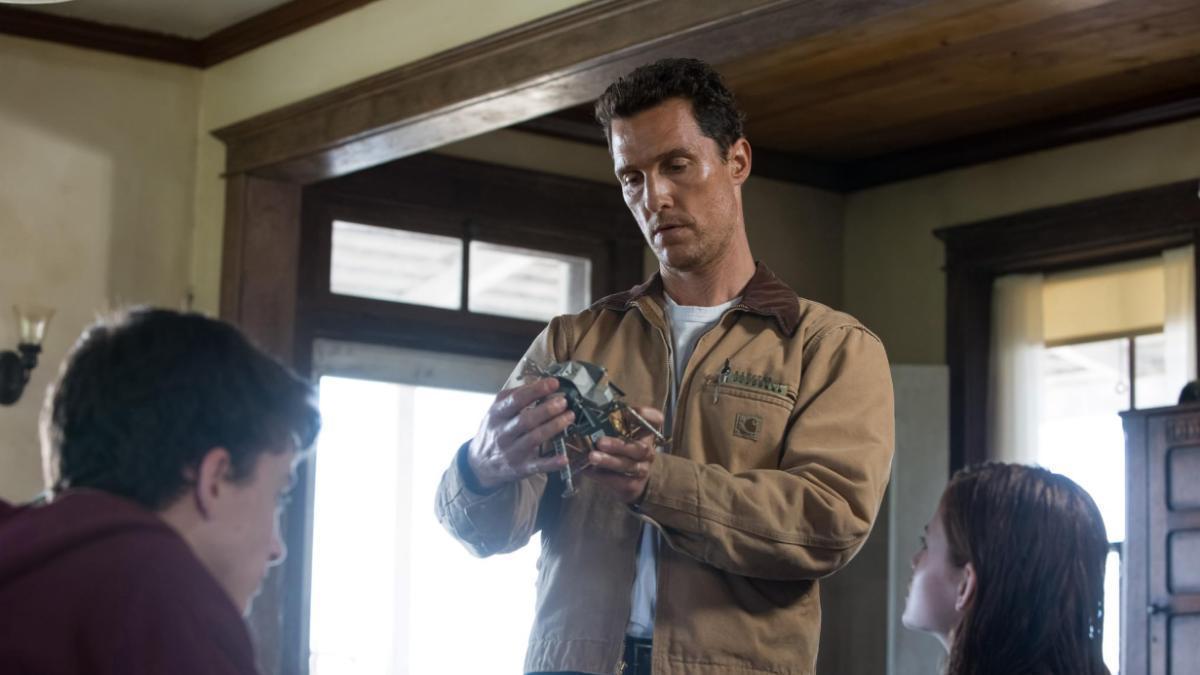 Fotograma de 'Interstellar' donde aparece Matthew McConaughey