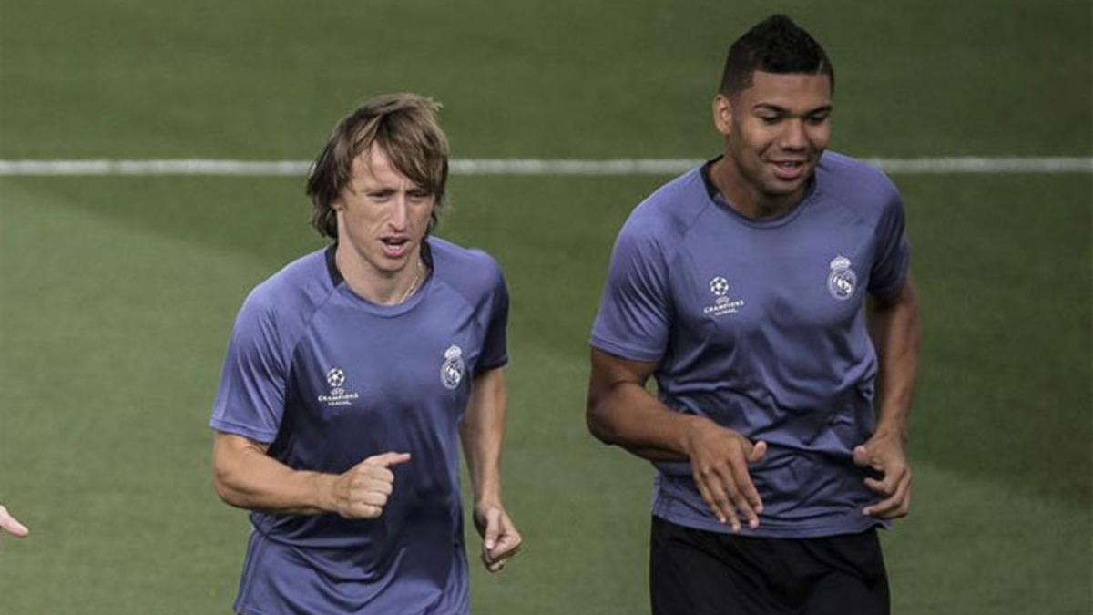 Casemiro y Modric son baja en el Real Madrid