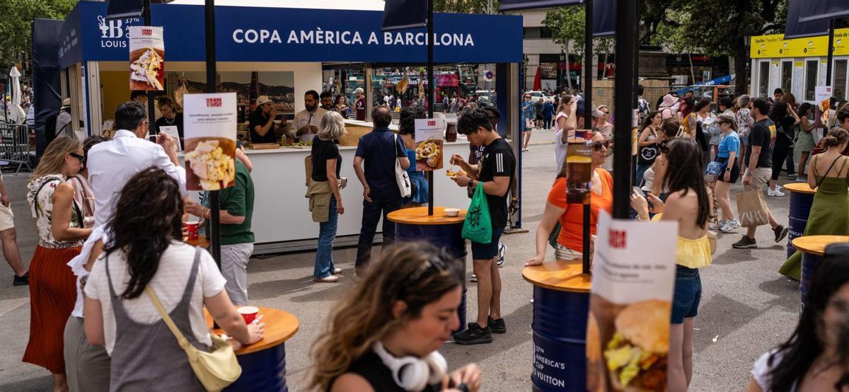 Un Tast a la Rambla amb sabors de la Copa Amèrica