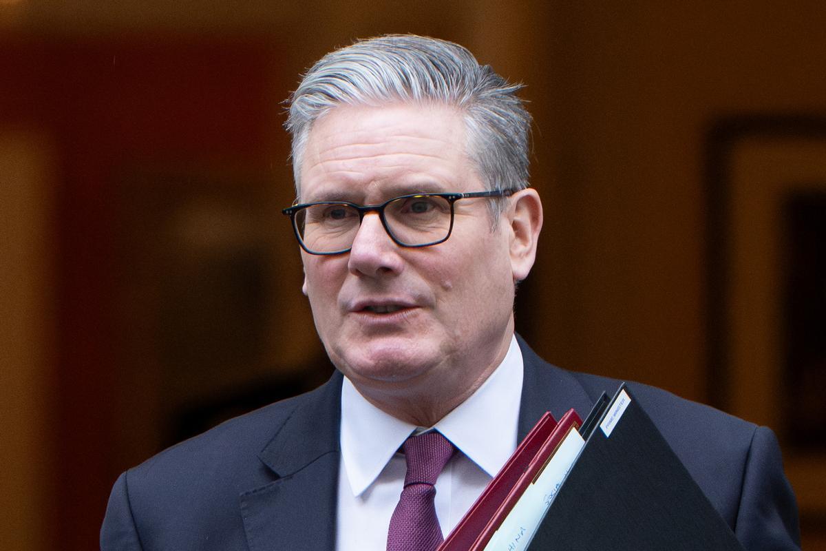 El primer ministro británico, Keir Starmer