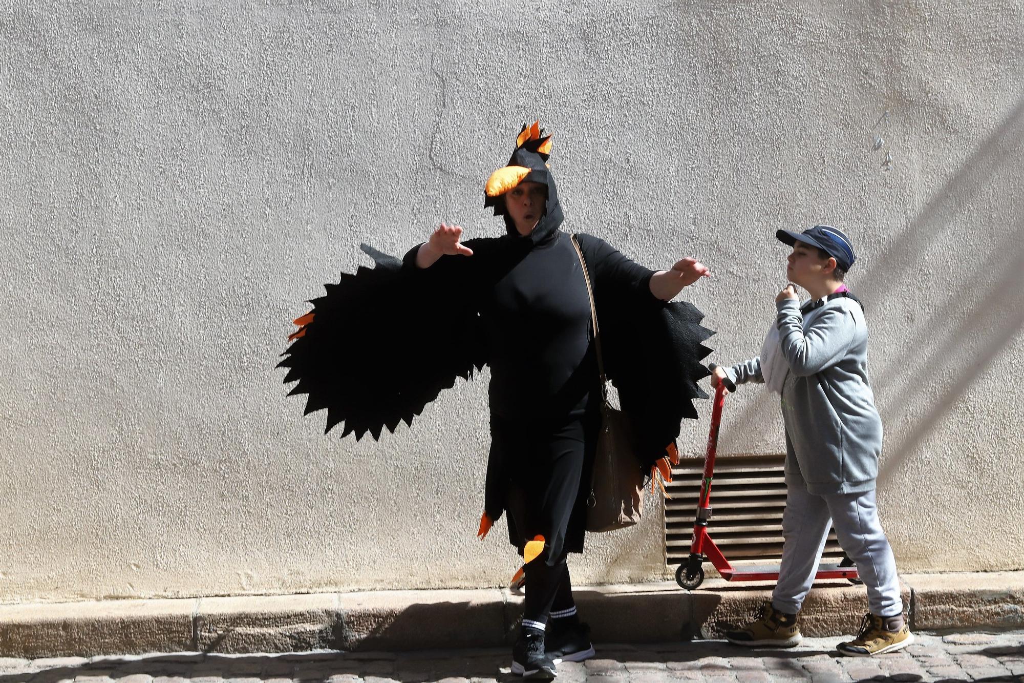 La plaza de La Corredera acoge la fiesta final del carnaval