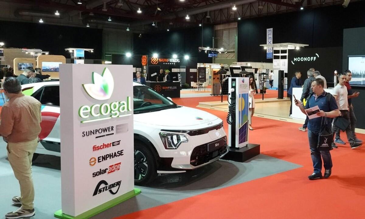 Apartado de sostenibilidad en el ferial Enerxétika celebrado en 2024