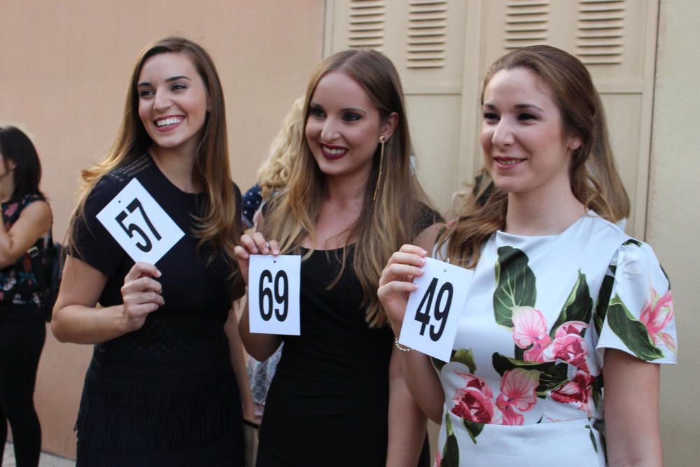 Presentación de las candidatas a falleras mayores 2018