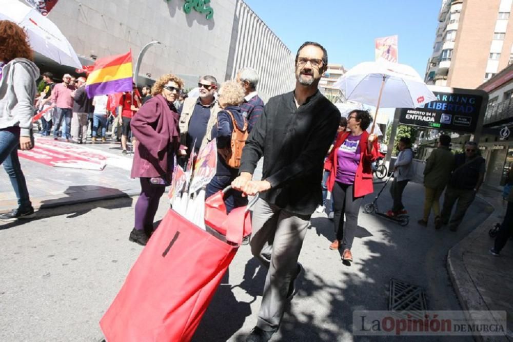 Manifestación del 1 de mayo en Murcia