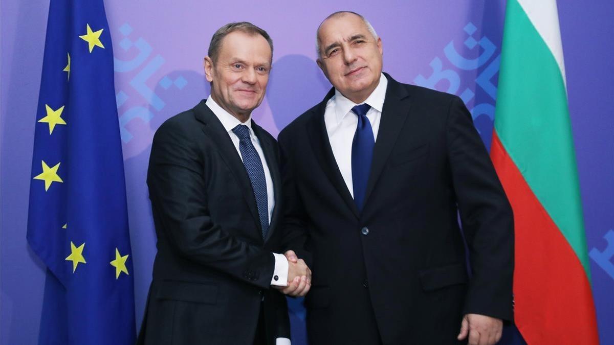 tusk y bulgaria preside la ue