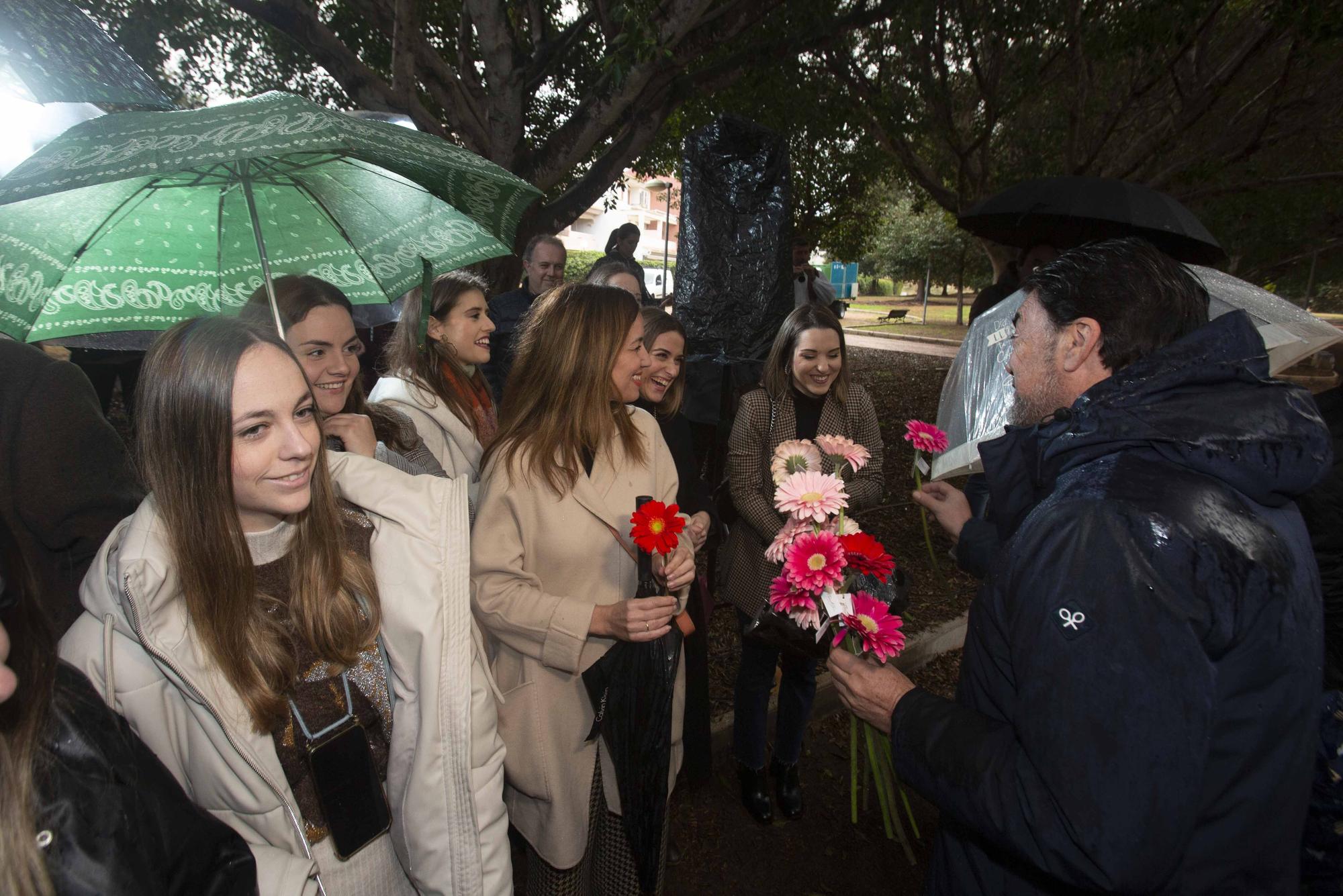 Inauguración del parque Damas del Fuego