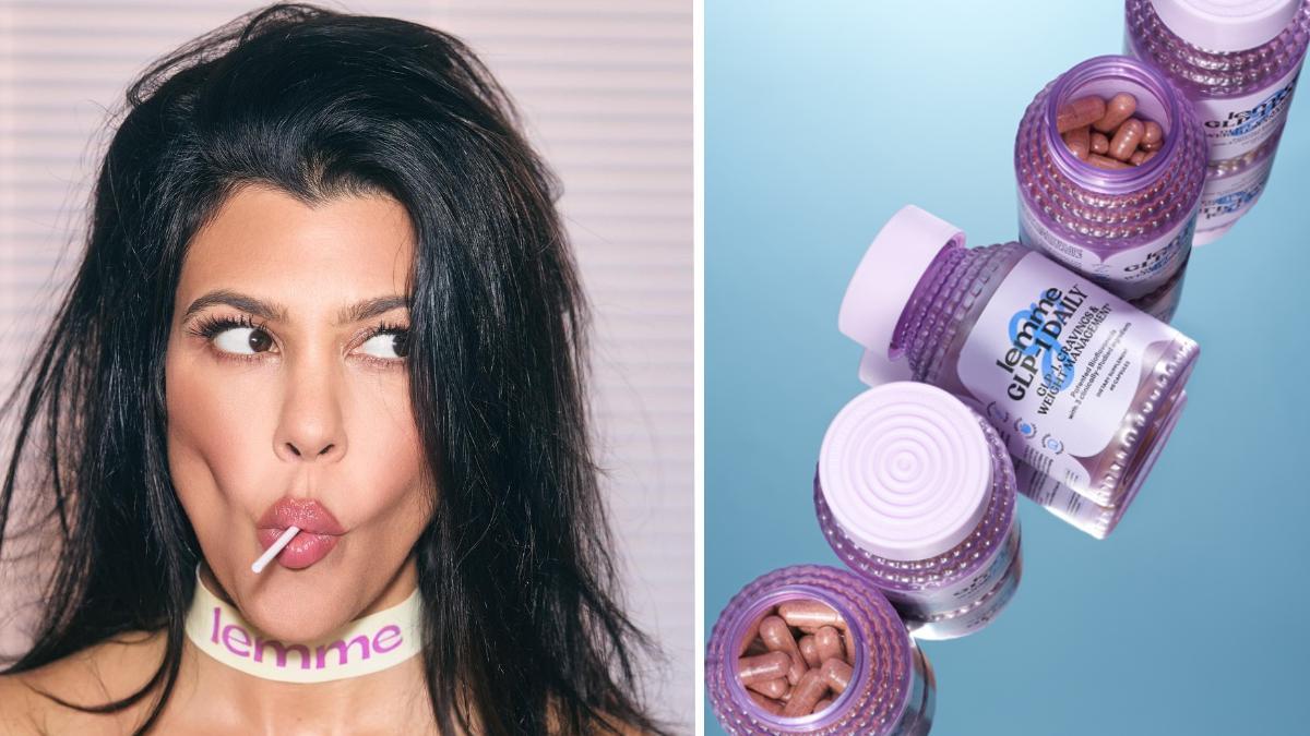 Kourtney Kardashian ha lanzado un suplemento para perder peso al estilo de Ozempic.