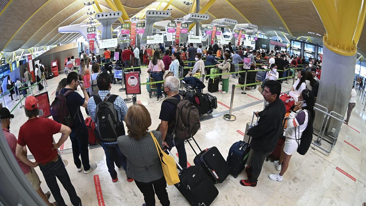 Esperas en el Aeropuerto de Barajas