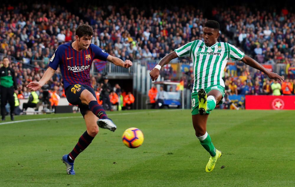 Les imatges del Barça - Betis