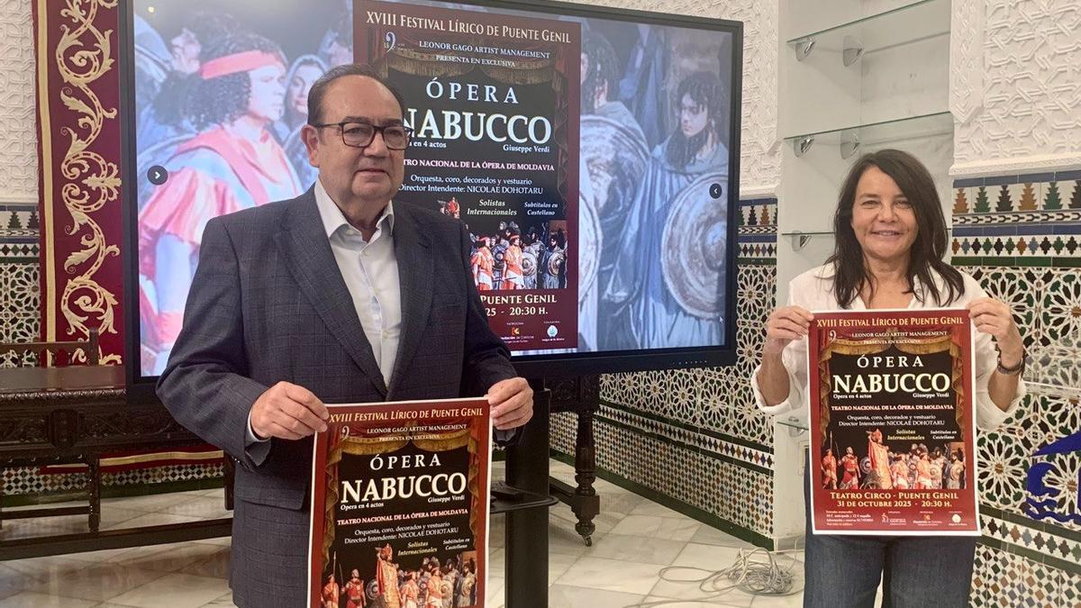 Presentación de la ópera 'Nabucco' que se representará en Puente Genil.