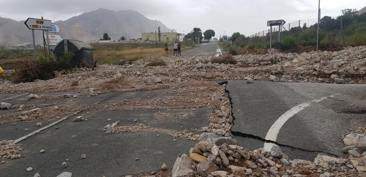 En directo | AEMET baja a nivel amarillo la alerta por lluvias en la provincia de Alicante para mañana