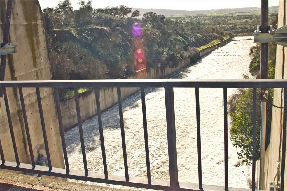 El temporal en Extremadura