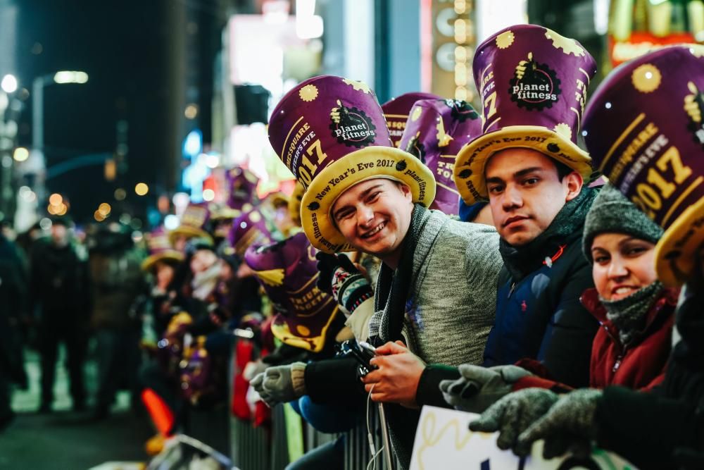 New Year's Eve celebration in New York, New York