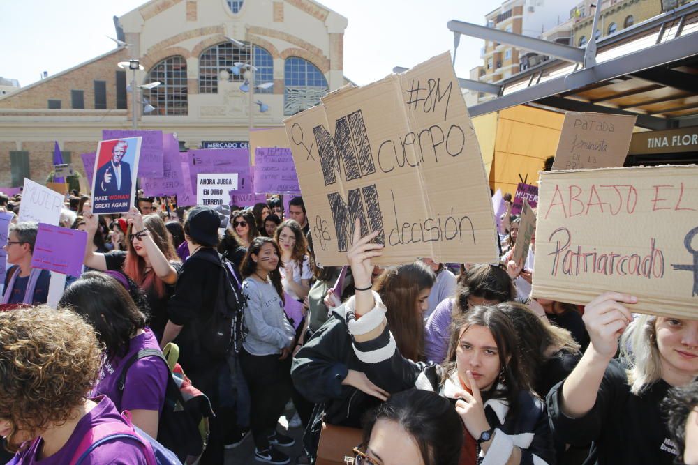 Manifestación feminista en Alicante