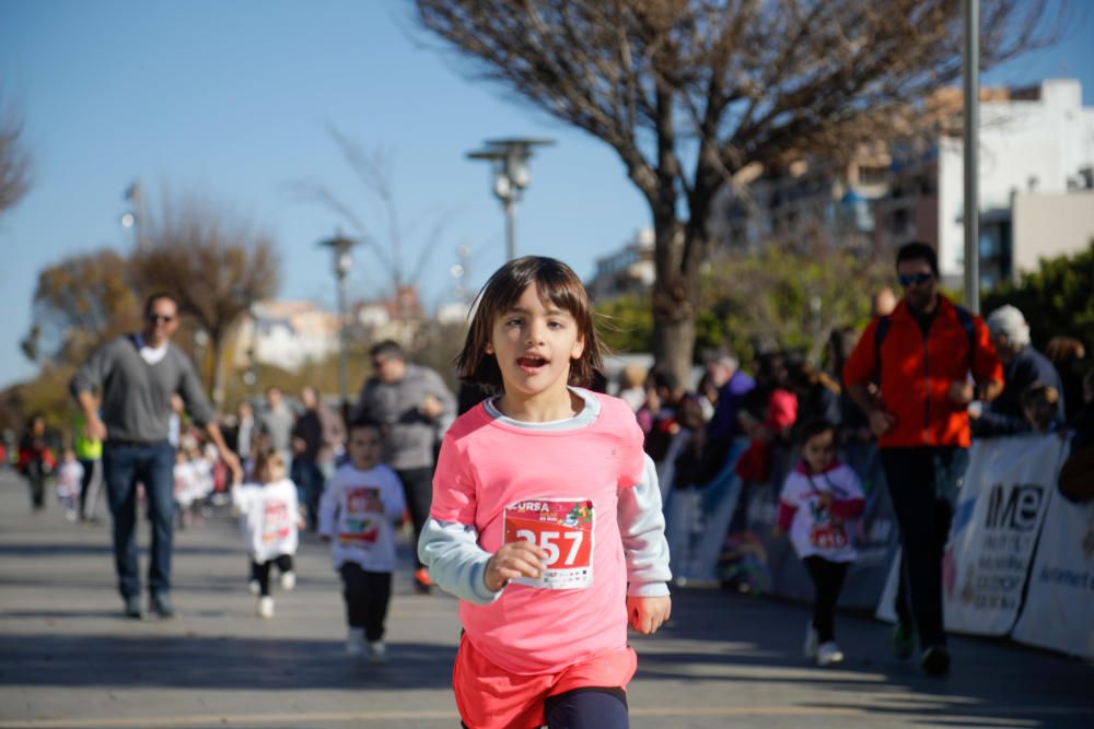 Mil niños y niñas participan en la carrera infantil de Reyes en Palma