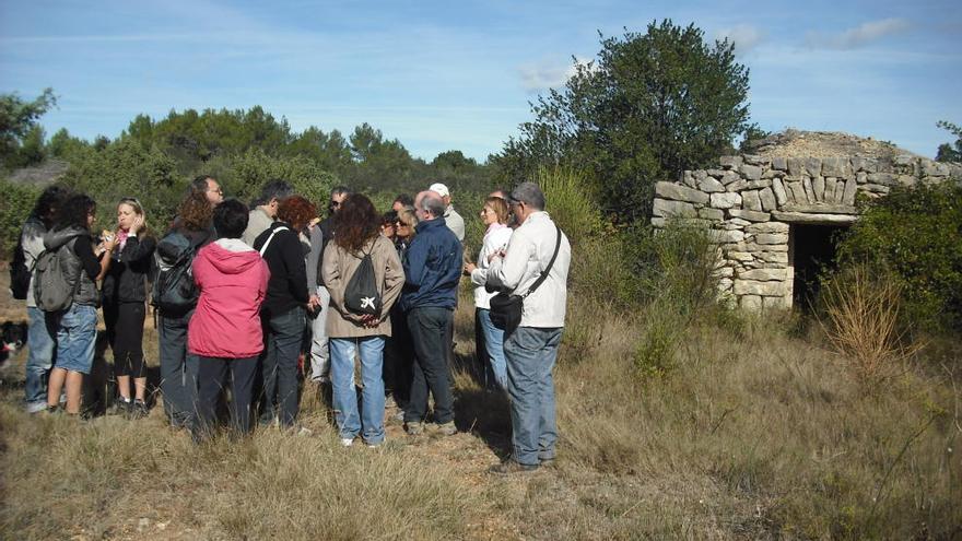 Una de les barraques de pedra seca de La Garriga.