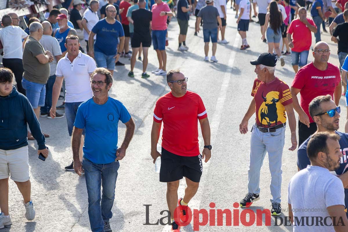 Sexto y último encierro de la Feria Taurina del Arroz en Calasparra