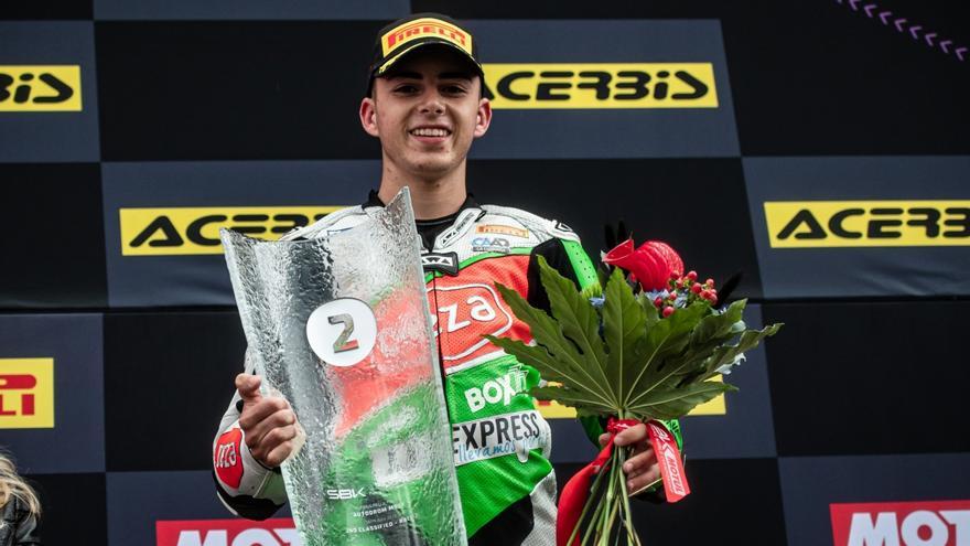 Pepe Osuna da al Deza Box 77 el primer podio en el Mundial de Superbikes