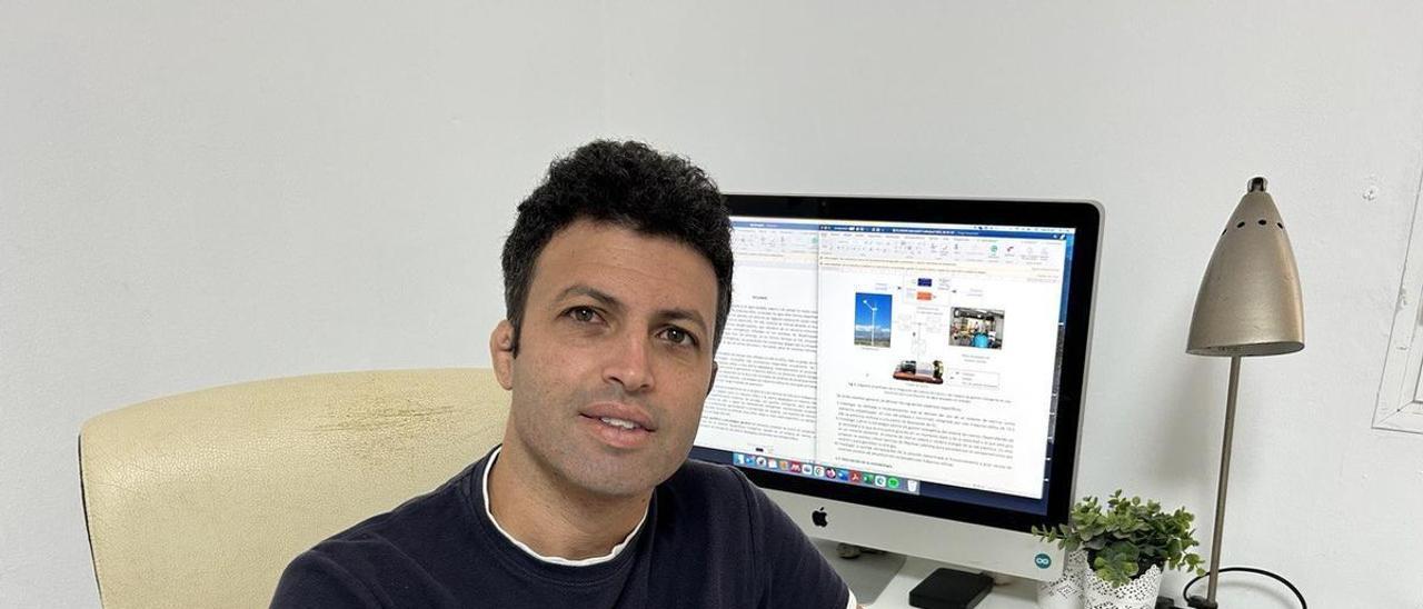 El investigador de la ULPGC, Pedro Jesús Cabrera Santana.