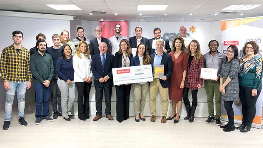 Podarcis, premio CAEB-Santander a la innovación empresarial.