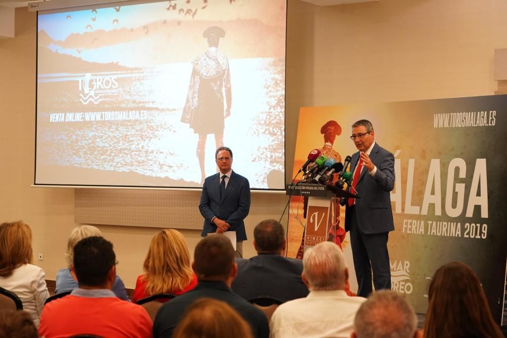 Presentación del Feria Taurina de Málaga de 2019