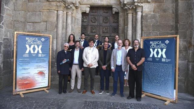 Presentación do festival Música no Claustro.