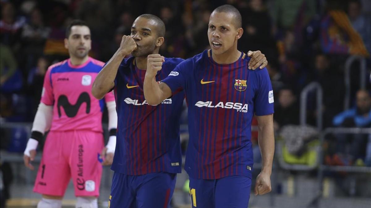 Ferrao, el hombre clave del Barça Lassa, es duda para el cuarto partido de la eliminatoria final