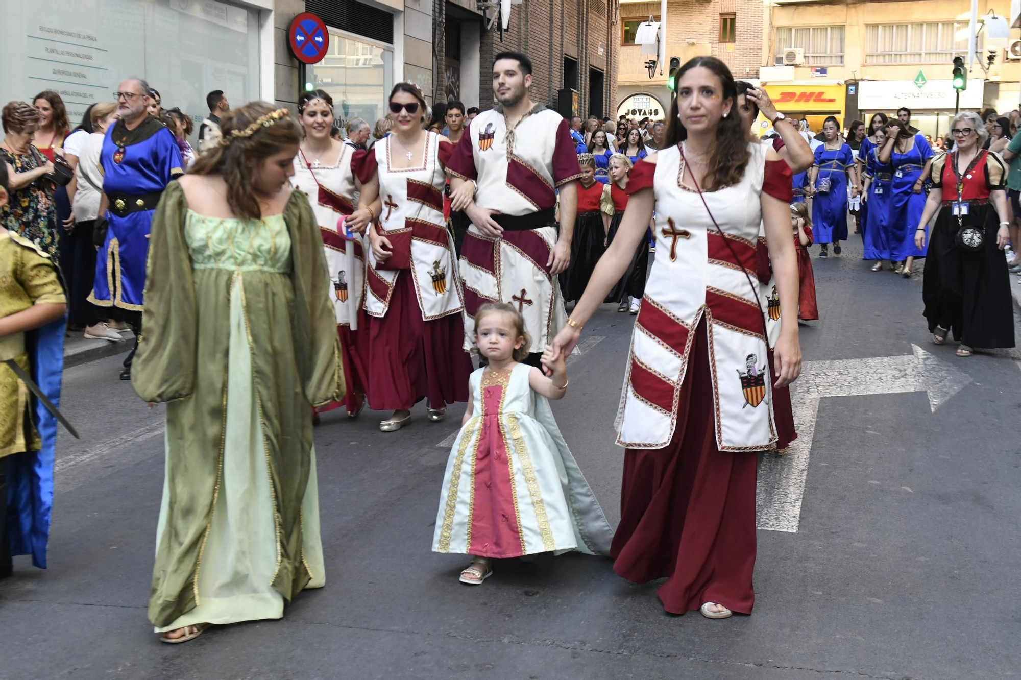 Fesfile infantil de las Fiestas de Moros y Cristianos de Murcia